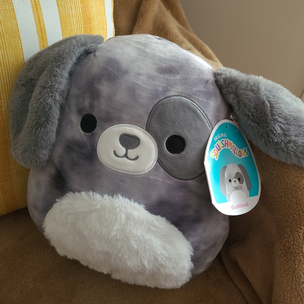Gustavus Squishmallow 12 Inch w/ Tags Dog Puppy